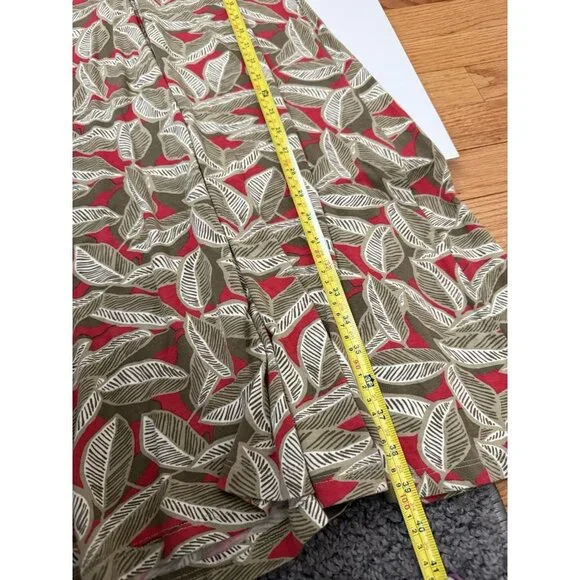 Boden Women's Jersey Knit Twist Front Leaf Design Size 12R Casual, Career, Event - Picture 11 of 11